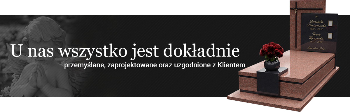 Luksusowy nagrobek urnowy w Kielcach